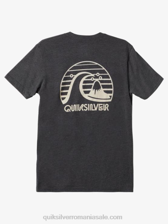 cărbune cărbune tricou mod bold move XT6B1140 bărbați Quiksilver