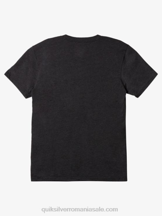 cărbune cărbune tricou mod cu blocare simplă XT6B1166 bărbați Quiksilver