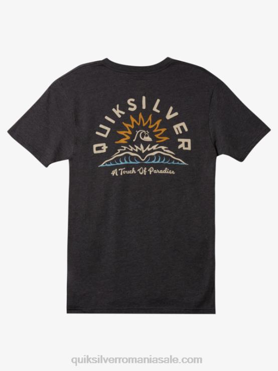 cărbune cărbune tricou mod povești de apă XT6B970 bărbați Quiksilver