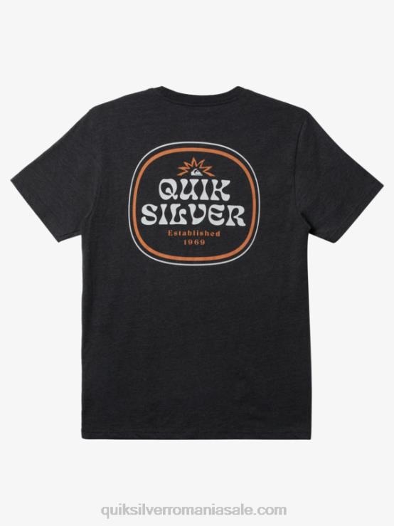 cărbune cărbune tricou înrămat XT6B183 bărbați Quiksilver