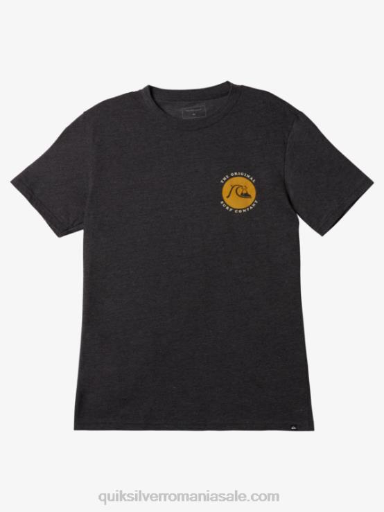 cărbune cărbune tricou ștampilat XT6B411 bărbați Quiksilver