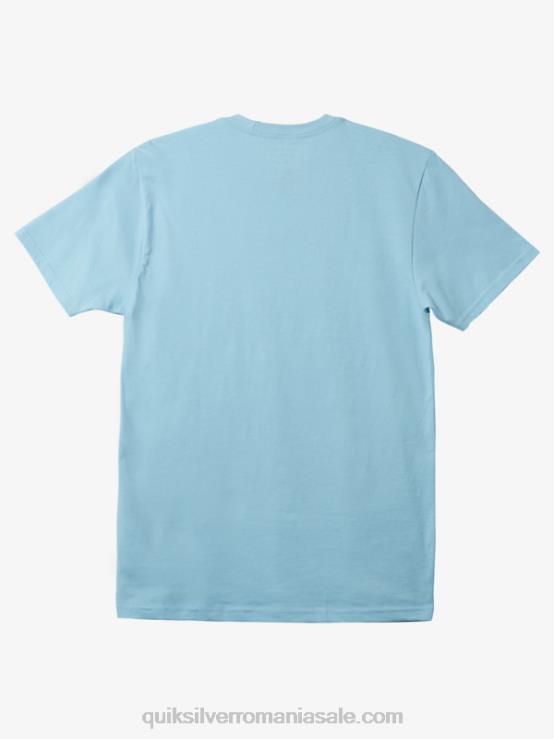 cer albastru tricou în forme XT6B1236 bărbați Quiksilver