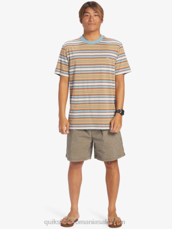dunga geller taos tricou cu dungi geller XT6B631 bărbați Quiksilver