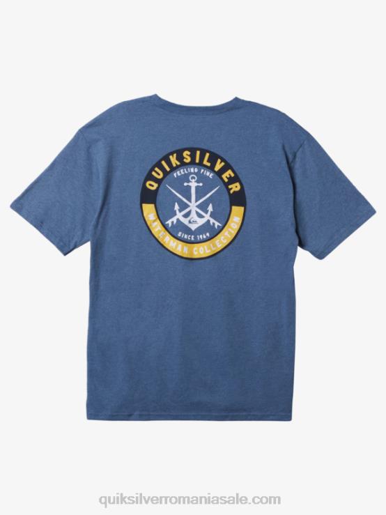ensign albastru erica tricou waterman sesiuni fără griji XT6B1484 bărbați Quiksilver