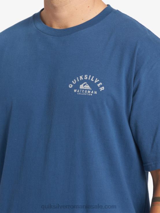 ensign albastru waterman care iese tricou XT6B61 bărbați Quiksilver
