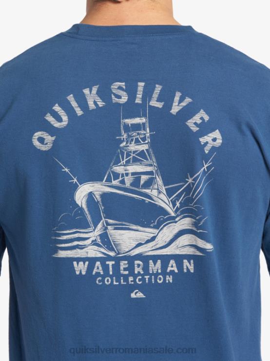 ensign albastru waterman care iese tricou XT6B61 bărbați Quiksilver