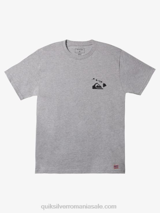 erica atletică tricou hawaii cu cârlig dublu XT6B1113 bărbați Quiksilver