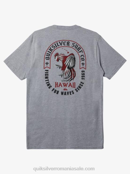 erica atletică tricou hawaii rooster regal XT6B673 bărbați Quiksilver