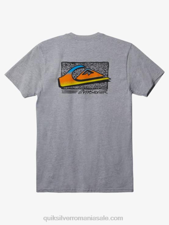 erica atletică tricou retro fade XT6B1111 bărbați Quiksilver