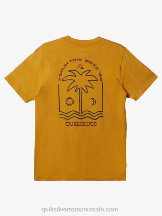 erica auriu strălucitor tricou nou Take Mod XT6B1073 bărbați Quiksilver