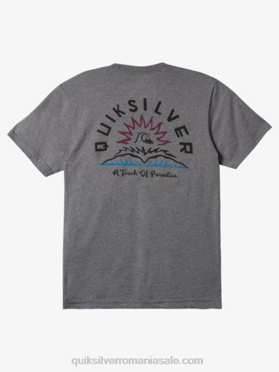 erica gri mediu tricou mod povești de apă XT6B969 bărbați Quiksilver