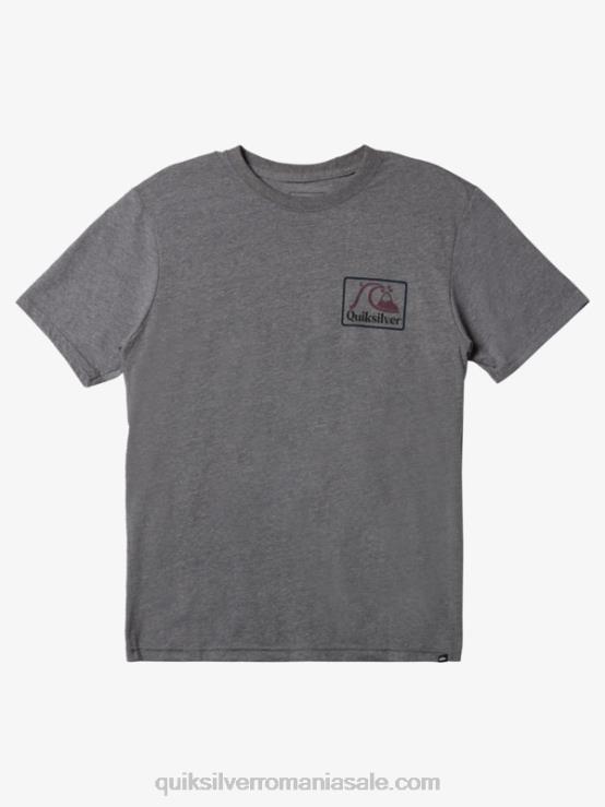 erica gri mediu tricou square biz mod XT6B1191 bărbați Quiksilver