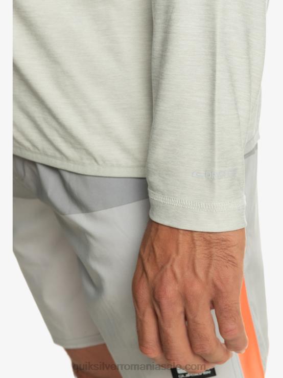 erica violet gri tricou coast runner cu mânecă lungă XT6B1347 bărbați Quiksilver