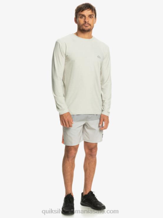 erica violet gri tricou coast runner cu mânecă lungă XT6B1347 bărbați Quiksilver