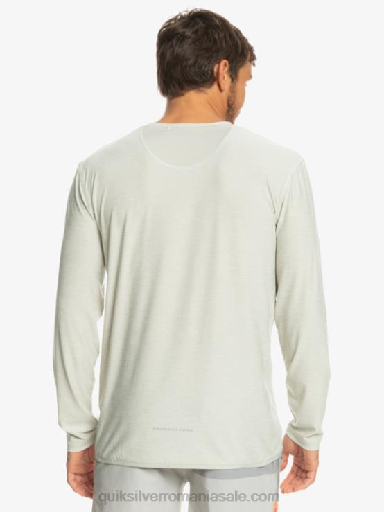 erica violet gri tricou coast runner cu mânecă lungă XT6B1347 bărbați Quiksilver