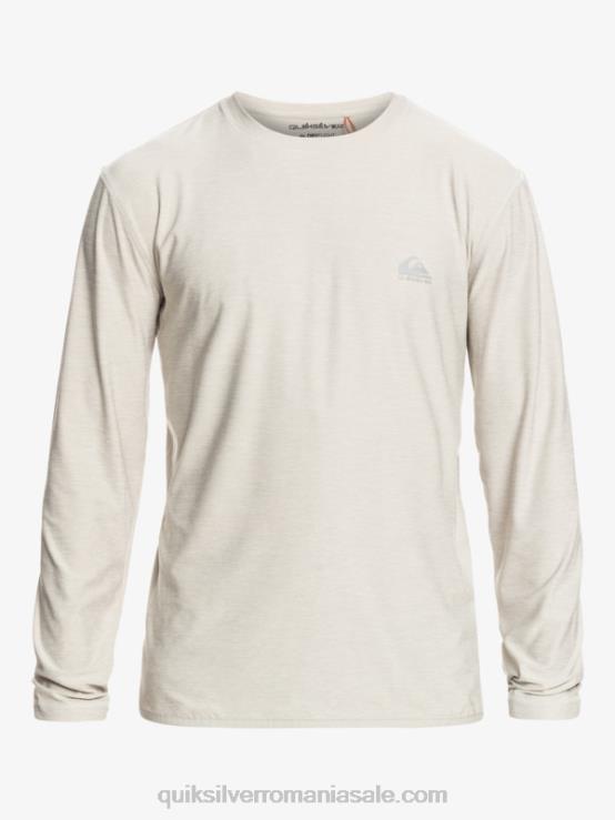 erica violet gri tricou coast runner cu mânecă lungă XT6B1347 bărbați Quiksilver