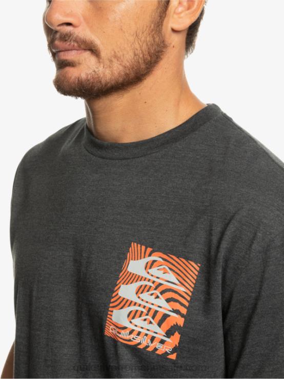 fantomă tricou cu modele deformate XT6B1014 bărbați Quiksilver