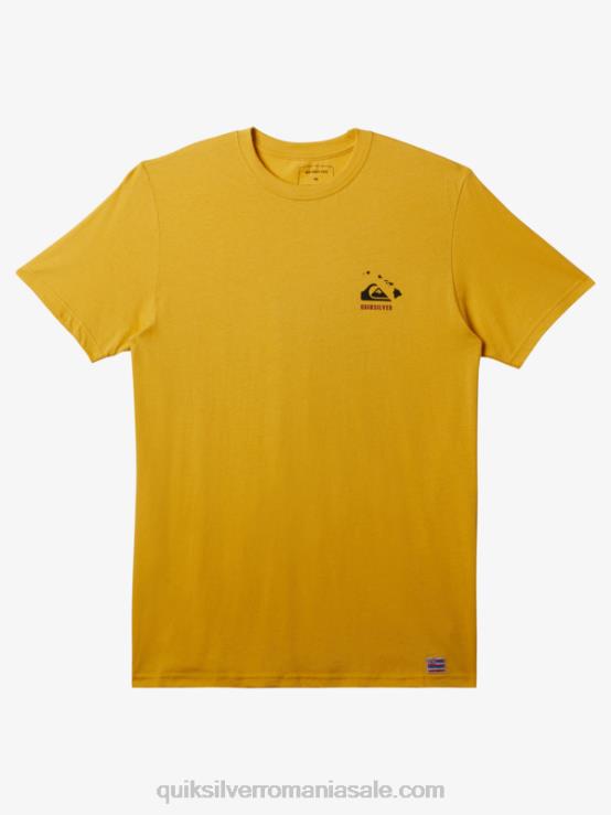 galbenus galben tricou hawaii survivor XT6B117 bărbați Quiksilver
