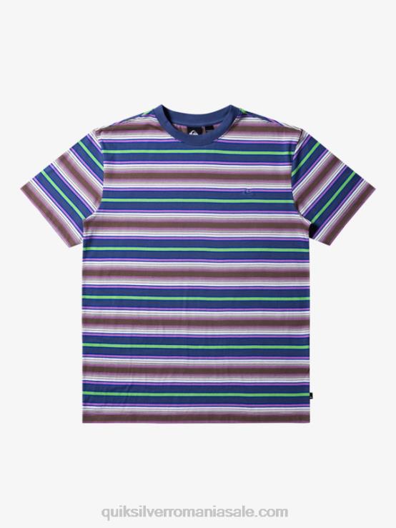 geller bering dungă tricou cu dungi geller XT6B632 bărbați Quiksilver