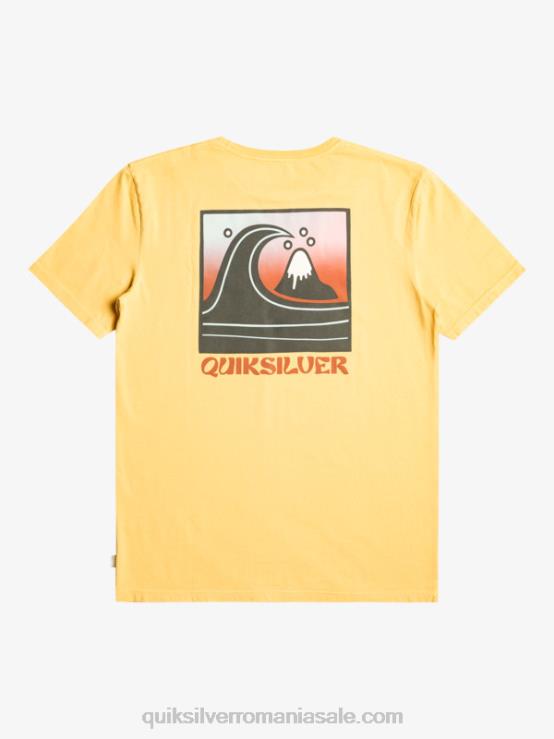 grâu tricou qs bubble stamp XT6B1157 bărbați Quiksilver
