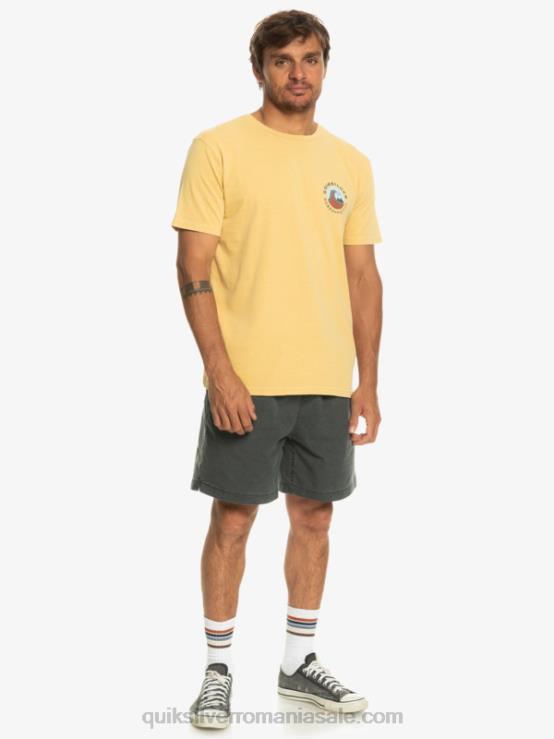 grâu tricou qs bubble stamp XT6B1157 bărbați Quiksilver