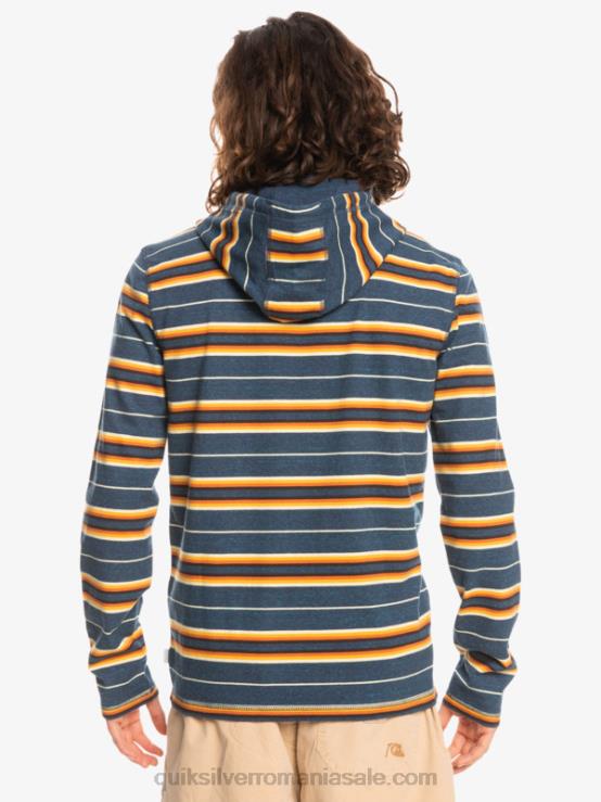 insigne dunga de ultima sansa tricou cu mânecă lungă cu glugă cu ultima șansă XT6B1862 bărbați Quiksilver