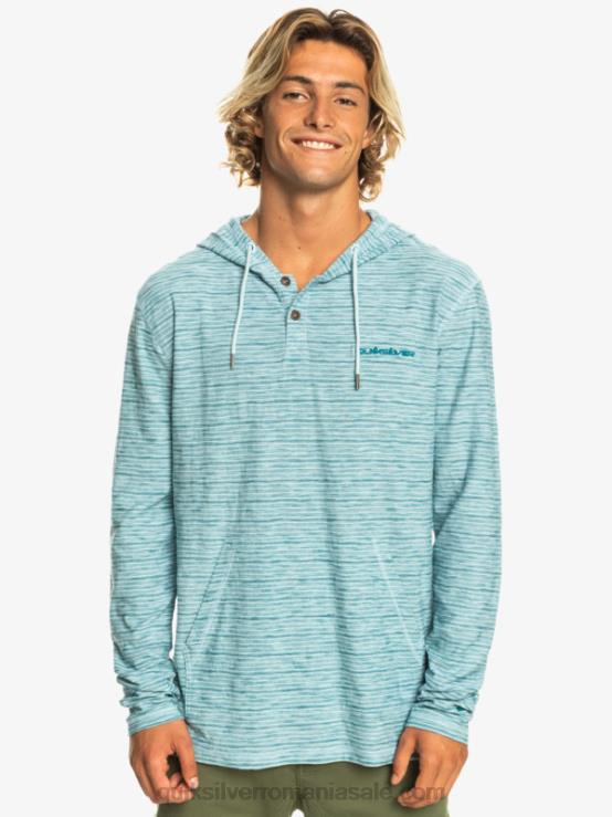 kentin ceresc tricou cu glugă Kentin cu mâneci lungi XT6B1354 bărbați Quiksilver