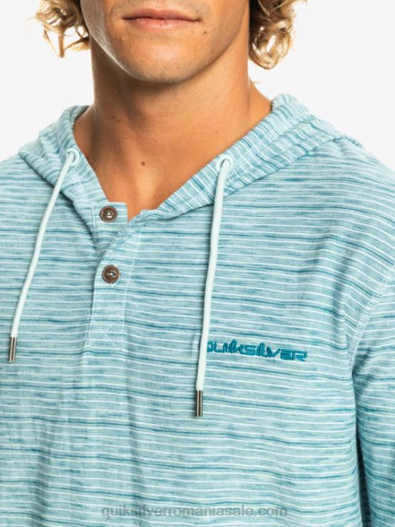 kentin ceresc tricou cu glugă Kentin cu mâneci lungi XT6B1354 bărbați Quiksilver