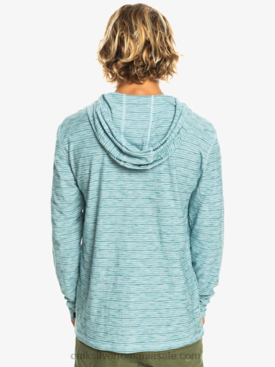 kentin ceresc tricou cu glugă Kentin cu mâneci lungi XT6B1354 bărbați Quiksilver