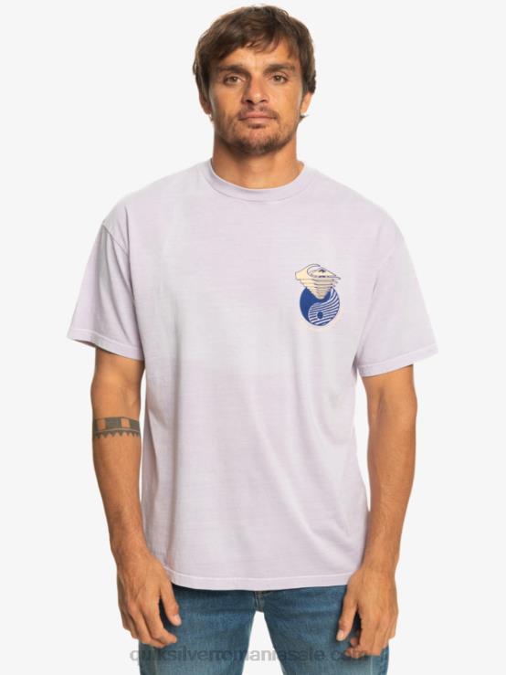liliac pastel tricou acolo XT6B1168 bărbați Quiksilver