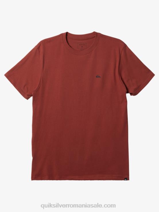 marsala tricou mw mini cu logo XT6B115 bărbați Quiksilver