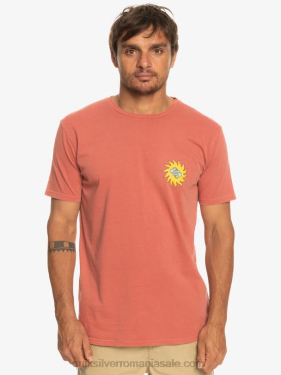 marsala tricou planeta pozitiv XT6B1339 bărbați Quiksilver