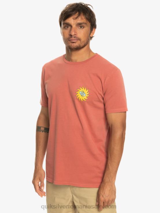 marsala tricou planeta pozitiv XT6B1339 bărbați Quiksilver