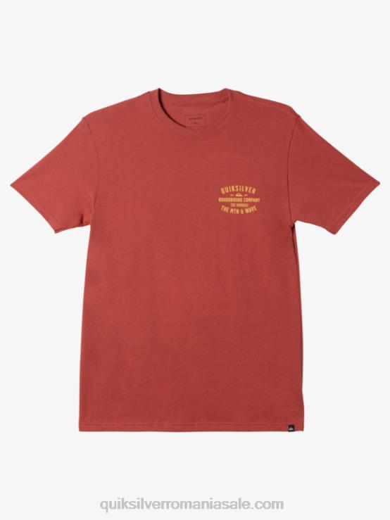 marsala tricou qs surf Lockup XT6B961 bărbați Quiksilver