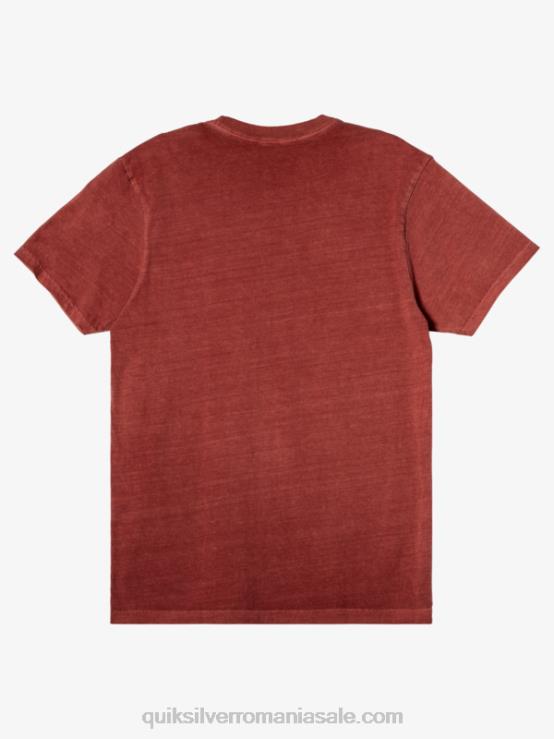 marsala tricou sub misiune XT6B1043 bărbați Quiksilver