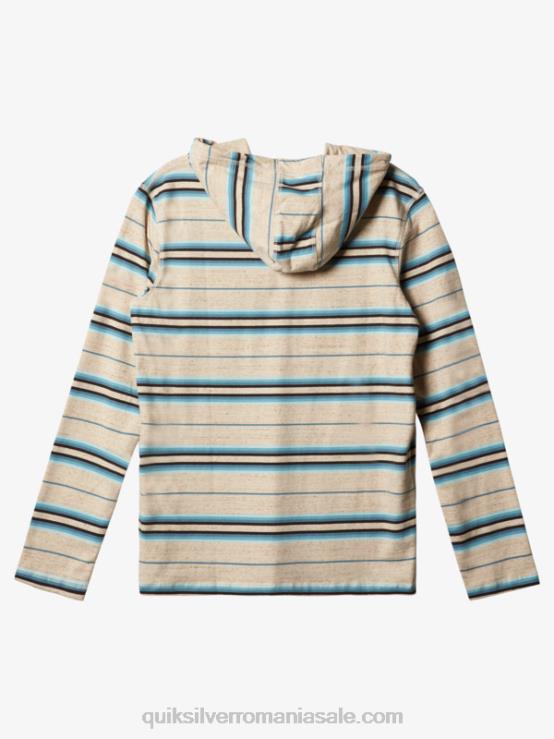 mesteacăn ultima şansă tricou cu mânecă lungă cu glugă cu ultima șansă XT6B1863 bărbați Quiksilver