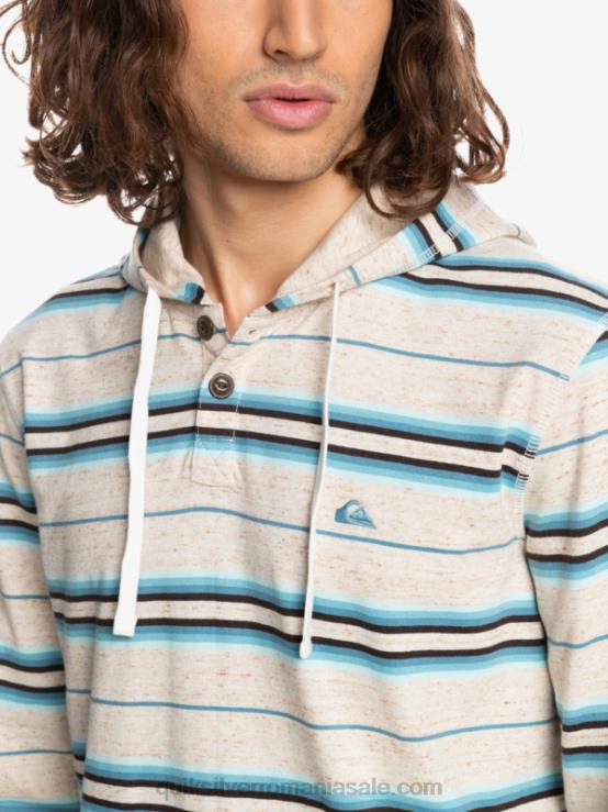 mesteacăn ultima şansă tricou cu mânecă lungă cu glugă cu ultima șansă XT6B1863 bărbați Quiksilver