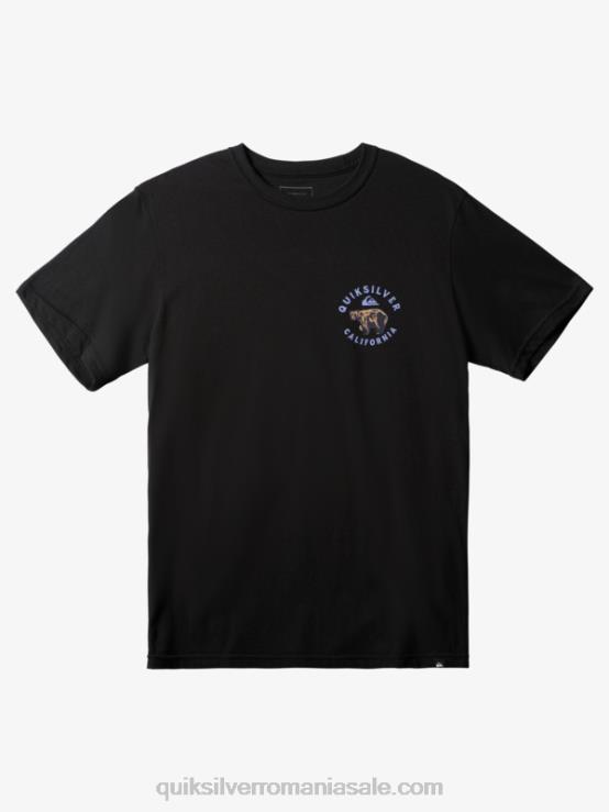 negru ca tricou singur XT6B1515 bărbați Quiksilver