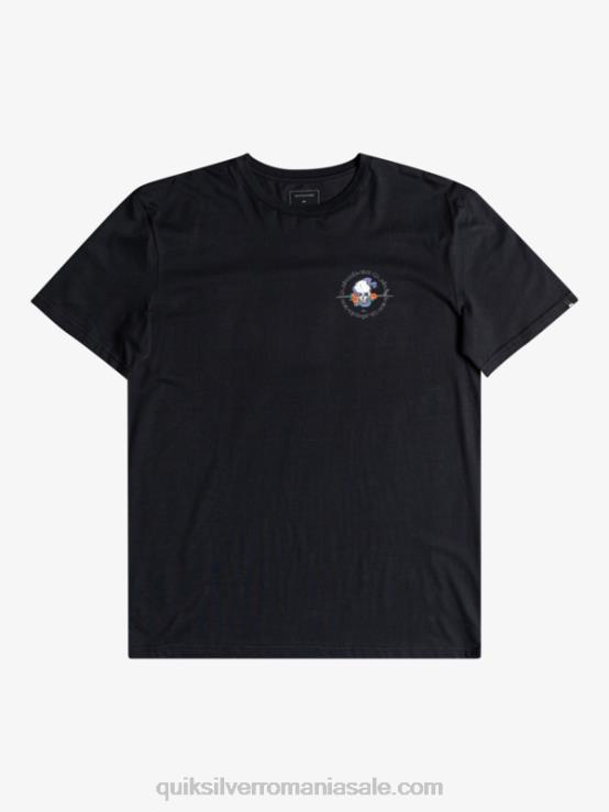 negru outta road - tricou XT6B1818 bărbați Quiksilver