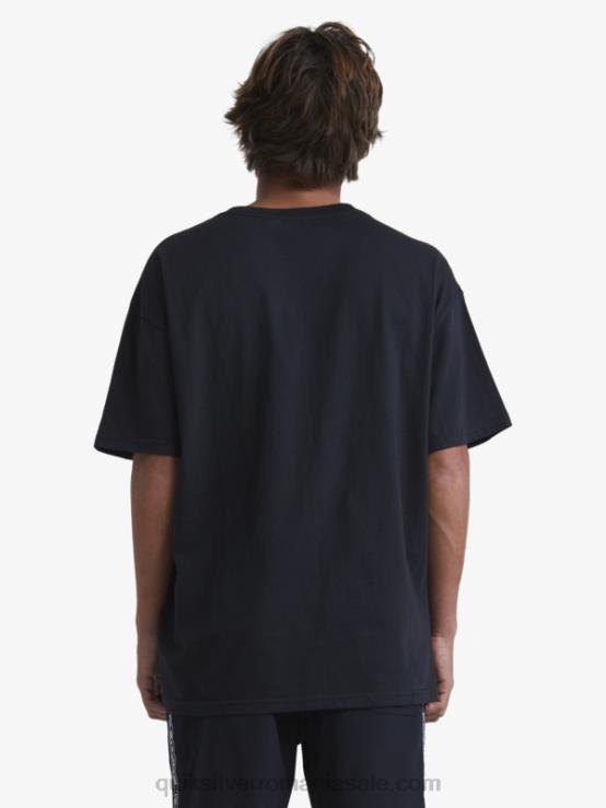 negru tricou XT6B1667 bărbați Quiksilver x Stab