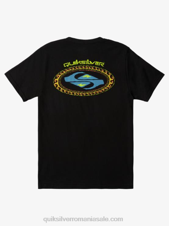 negru tricou a doua piele XT6B1154 bărbați Quiksilver