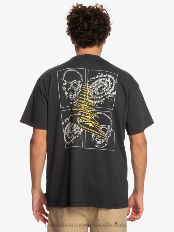 negru tricou acolo XT6B1167 bărbați Quiksilver