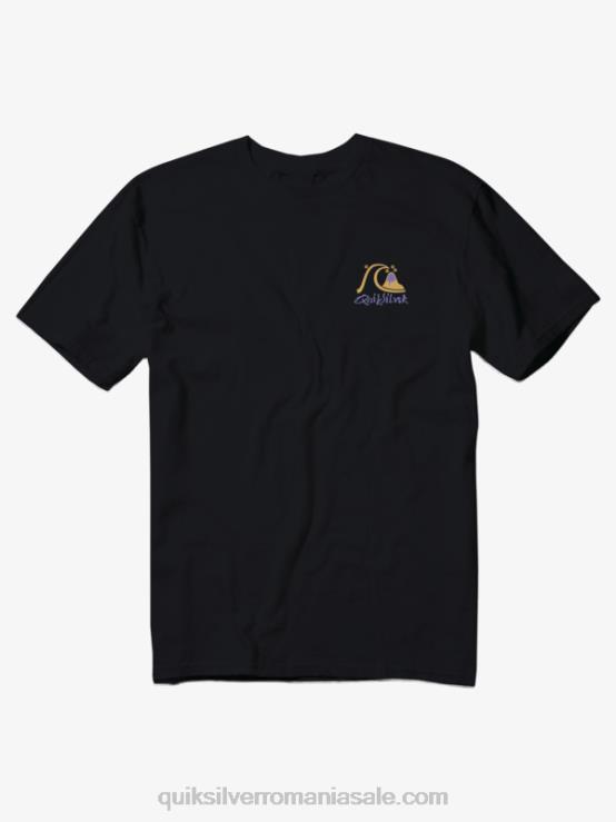 negru tricou de spectacol de umbre XT6B1393 bărbați Quiksilver