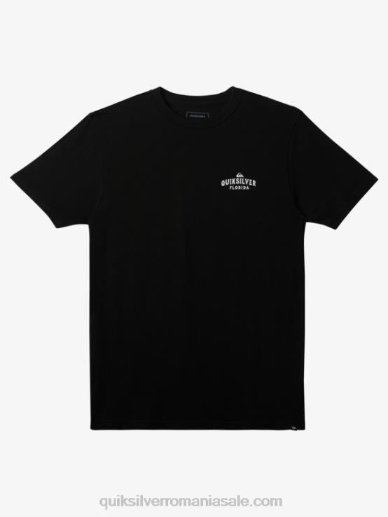 negru tricou florida coast to coast XT6B235 bărbați Quiksilver