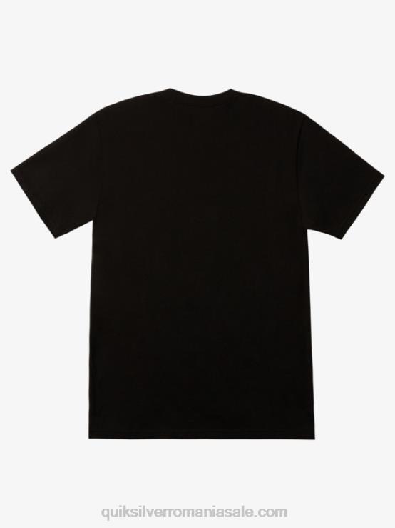negru tricou hawaii islander XT6B1103 bărbați Quiksilver