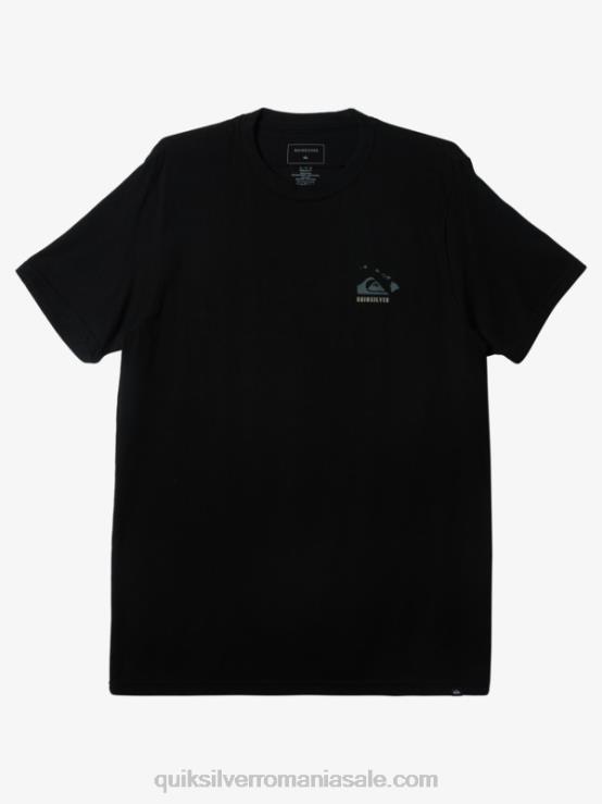 negru tricou hawaii survivor XT6B116 bărbați Quiksilver