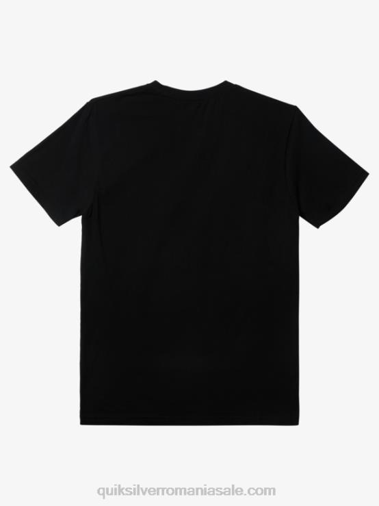 negru tricou mw mini cu logo XT6B109 bărbați Quiksilver