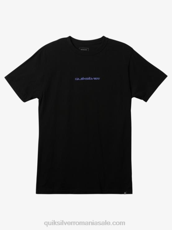 negru tricou omni diamant XT6B164 bărbați Quiksilver