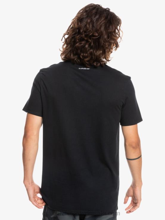 negru tricou proform XT6B1569 bărbați Quiksilver