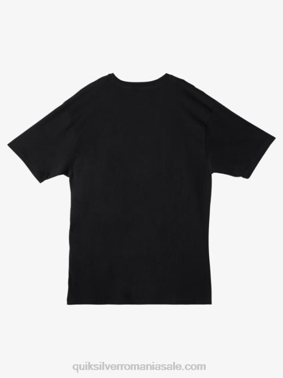 negru tricou waterman fish tales XT6B58 bărbați Quiksilver